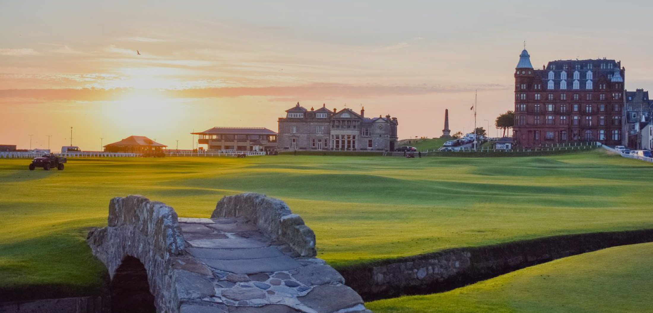 Old Course de St Andrews al atardecer